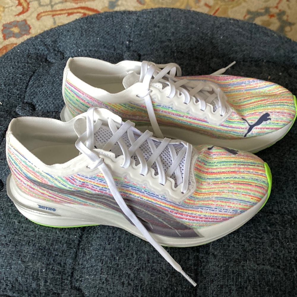 PUMA Deviate Nitro womens 8.5 running shoe